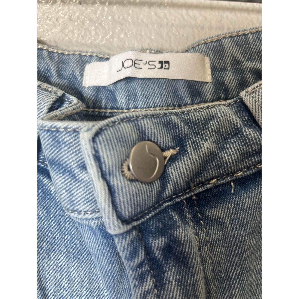 Joe's Jeans Light Wash Faded Wash High Rise Straight Size 31 NWT 99% Cotton - Picture 4 of 4
